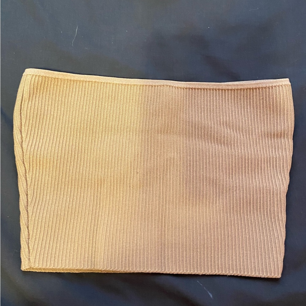 women’s brown tube top